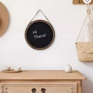 HANGING MESSAGE BLACKBOARD FARMHOUSE STYLE 12 x 15 BNWT SO 1 Left